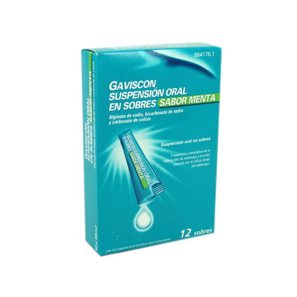 gaviscon sobres menta