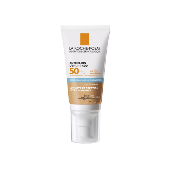 anthelios crema hidratante con color