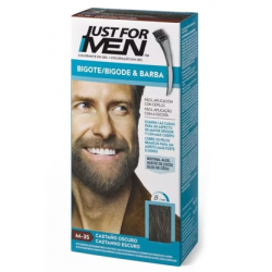 Just for Men Bigote y Barba Castaño Oscuro