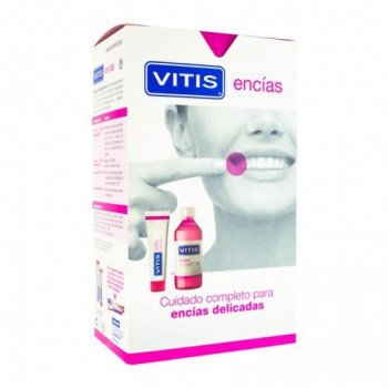 Vitis Pack Encias Pasta 100ml + Colutorio 500ml