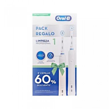 Oral-B cepillo eléctrico Pro 1 cuidado Encías Duplo