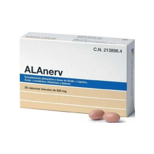 Alanerv - 30 cápsulas