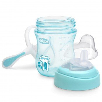 Vaso transición Chicco Azul 4m+