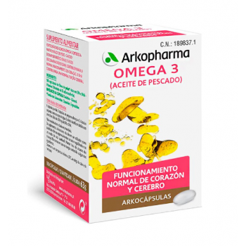 Arkopharma Omega 3 100 cápsulas