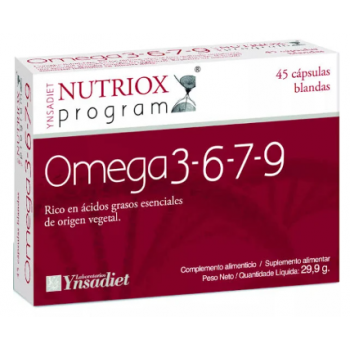 Nutriox Omega 3-6-7-9 45 cápsulas blandas