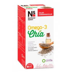 NS Omega 3 Chia 120 cápsulas