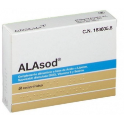 ALAsod 20 Comprimidos