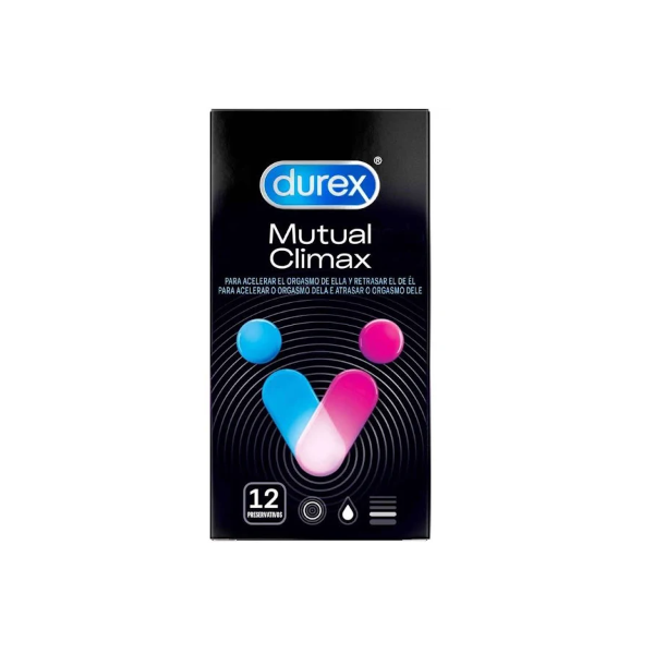 Durex Mutual Climax Preservativos 12 uds
