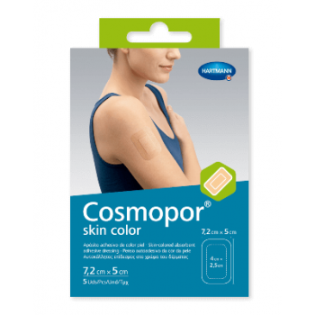 Cosmopor Skin Color Esteril 7,2 cm x 5 cm 5 uds