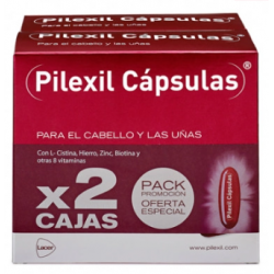 Pilexil Duplo 100 + 100 cápsulas