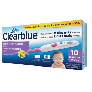 Clearblue Test de Ovulación Digital 10 test
