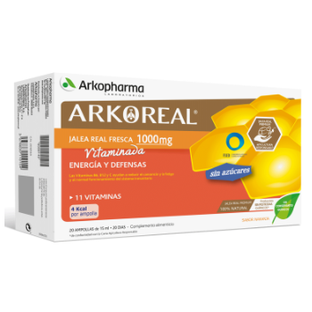 Arkoreal Jalea Real Vitaminada 20 ampollas 15 ml