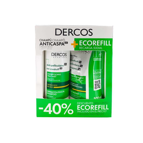 promocion dercos champu anticaspa cabello seco