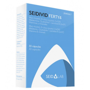 Seidivid Ferty4 SeidLab 30 cápsulas