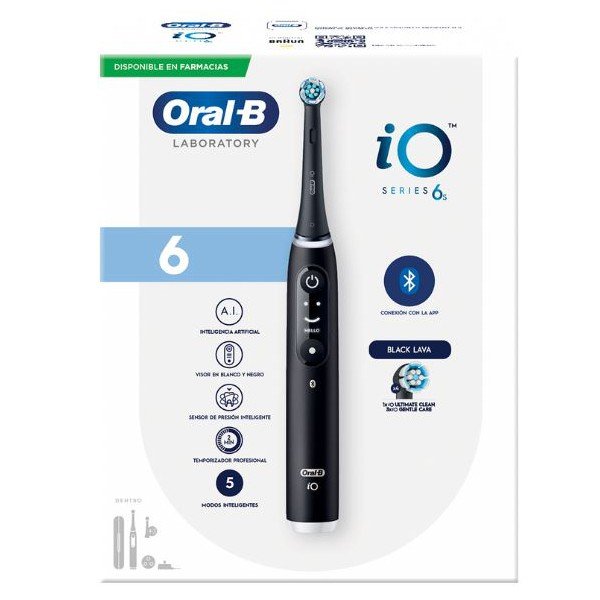 Oral B Cepillo Eléctrico IO 6 NEGRO