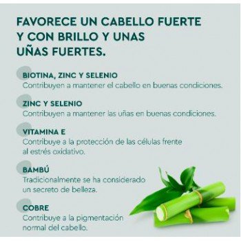 Kneipp Cabello y Uñas 60 gummies sabor fresa