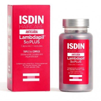 Isdin Lambdapil 5 Alfa Plus 60 Cápsulas Blandas