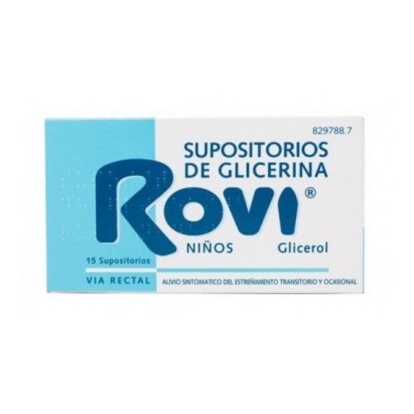 supositorios de glicerina para niños