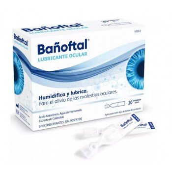Bañoftal Lubricante Ocular 20 monodosis 0,4ML