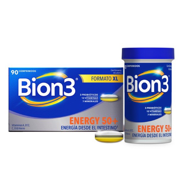 bion3 energy 50+ 90 comprimidos