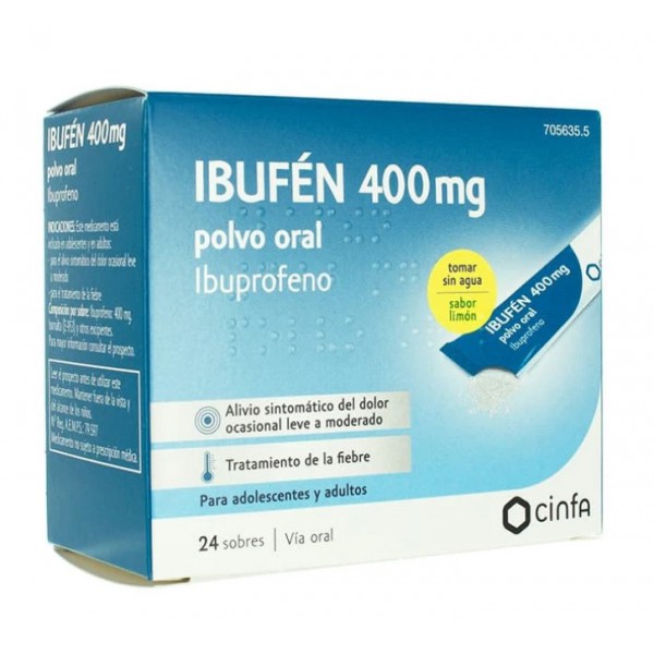 ibufen 400 mg sin receta