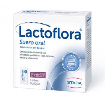 lactoflora suero oral sabor frutas del bosque