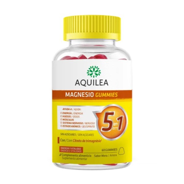 magnesio en gominolas aquilea