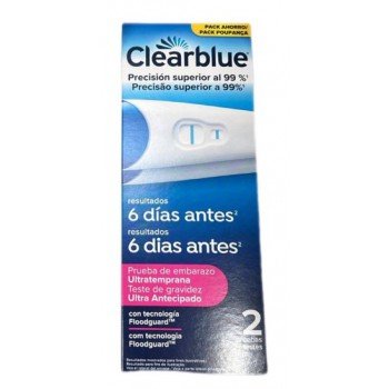 2 uds test embarazo 6 dias antes