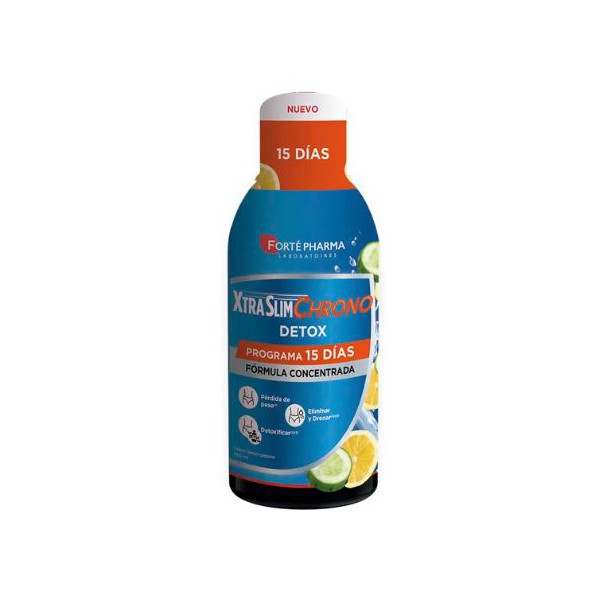 Forte Pharma XtraSlim Chrono Detox Sabor Limón-Pepino 450ML