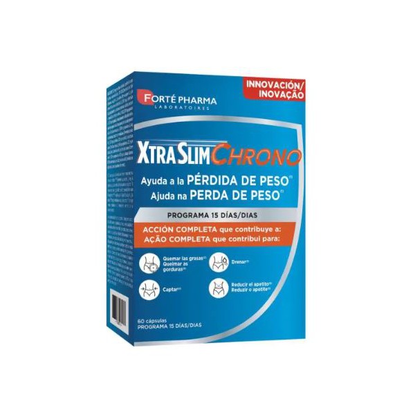 Forte Pharma XtraSlim Chrono Programa 15 días 60 cápsulas
