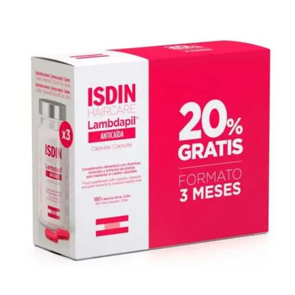 Isdin Lambdapil Anticaída Cápsulas 180 Unidades