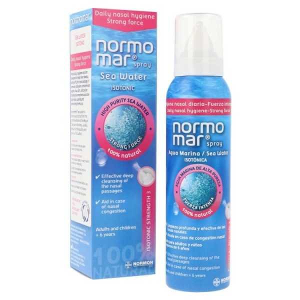 NORMOMAR Higiene Nasal Fuerza Intensa Spray 120ML