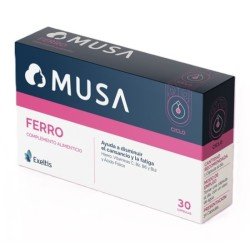 MUSA FERRO 30 CAPSULAS