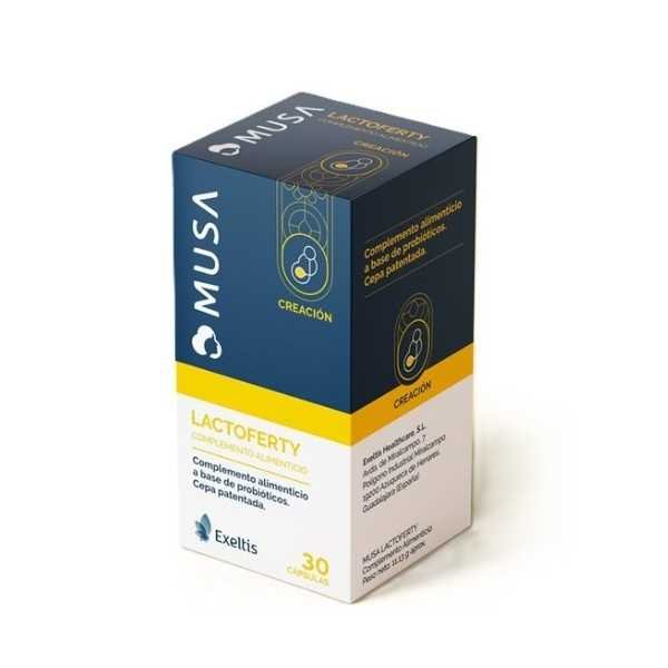MUSA LACTOFERTY 30 CAPSULAS
